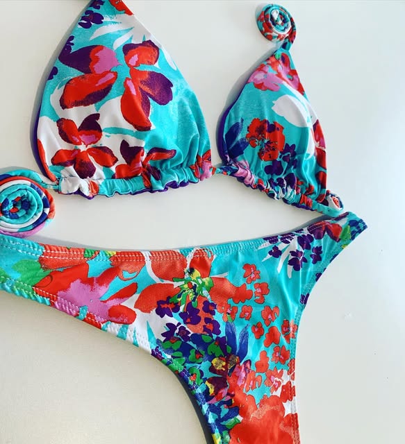 Biquíni floral Praiana